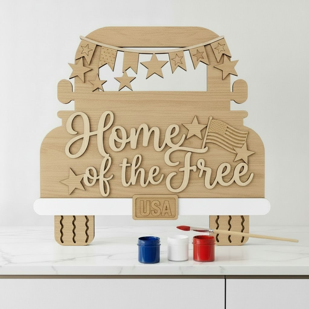 Home of the free pickup doorhanger