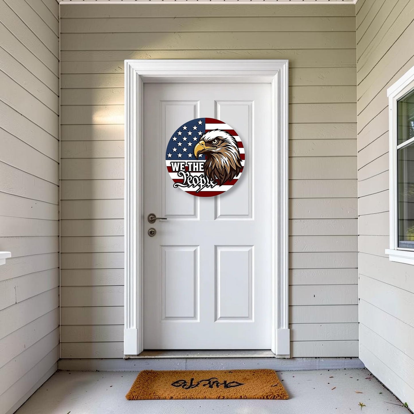 We The People doorhanger