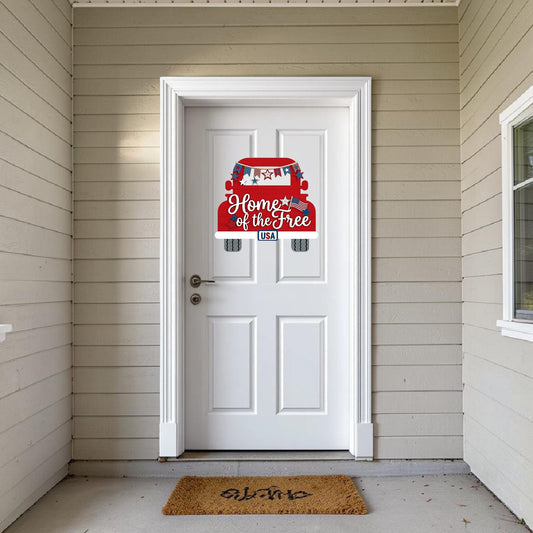 Home of the free pickup doorhanger