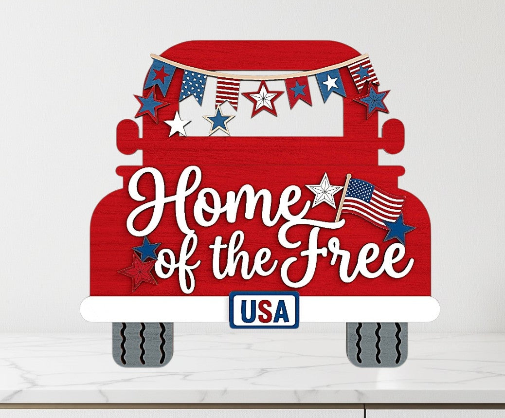Home of the free pickup doorhanger