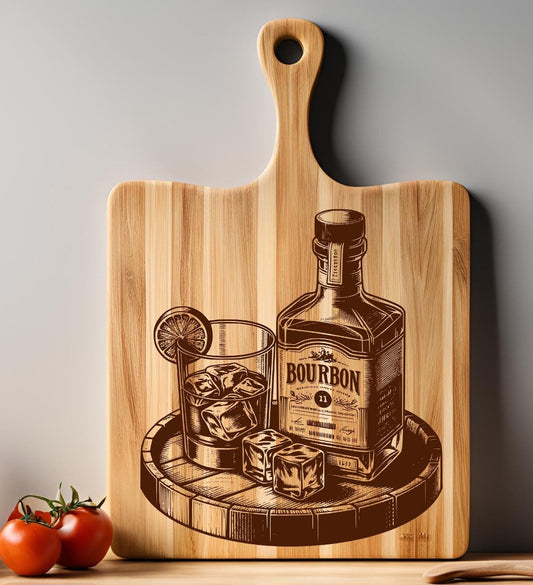 Bourbon cutting board