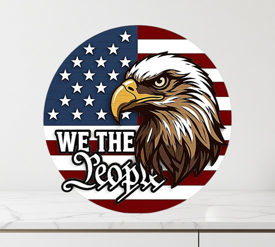 We The People doorhanger